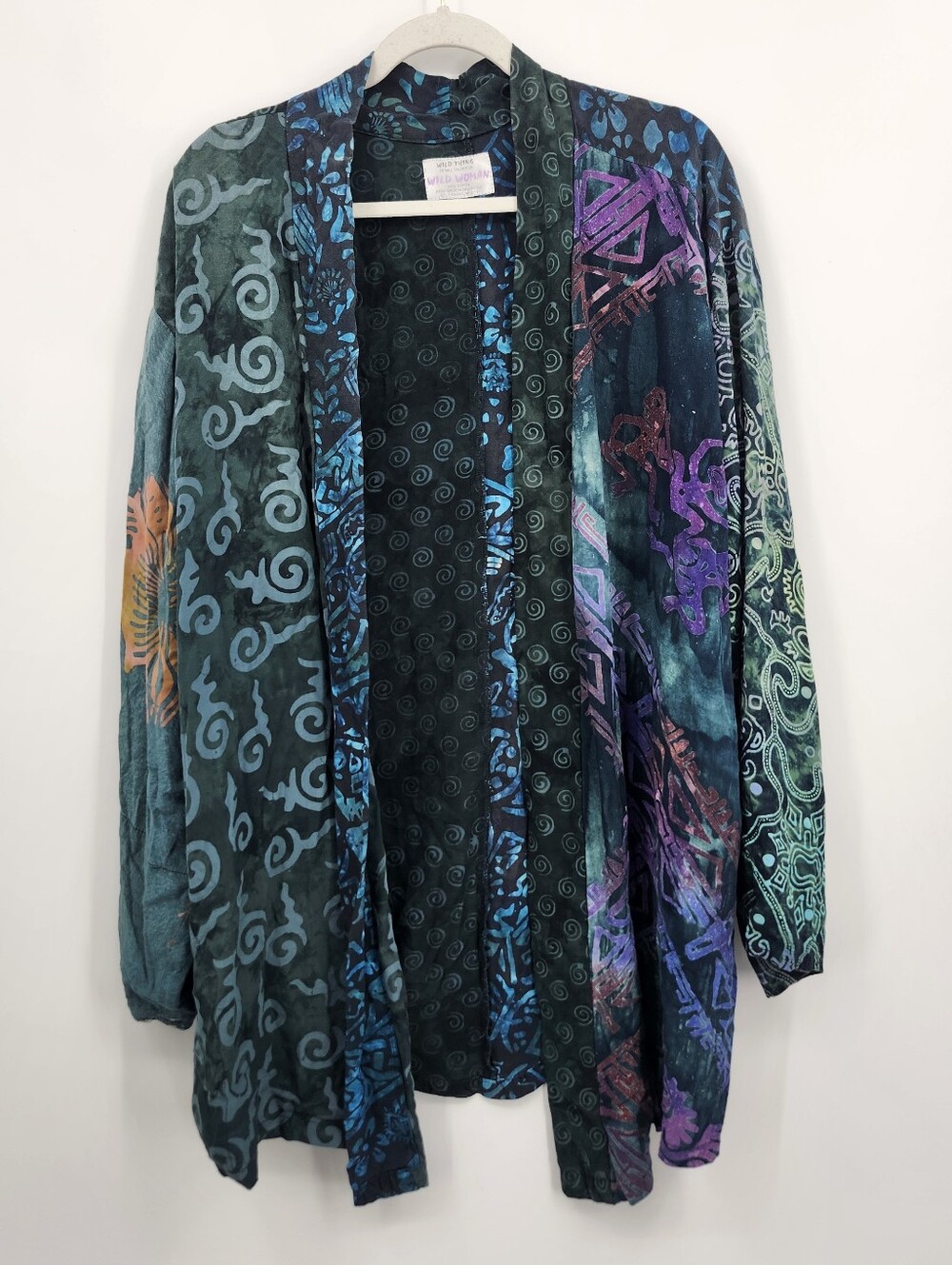 Wild Thing Wild Woman Bohemian Patchwork  No Size Listed